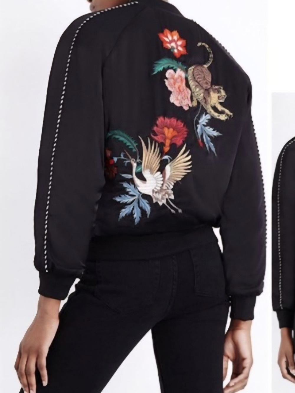 Sandro Bomber Jacket - Picture 5 of 8